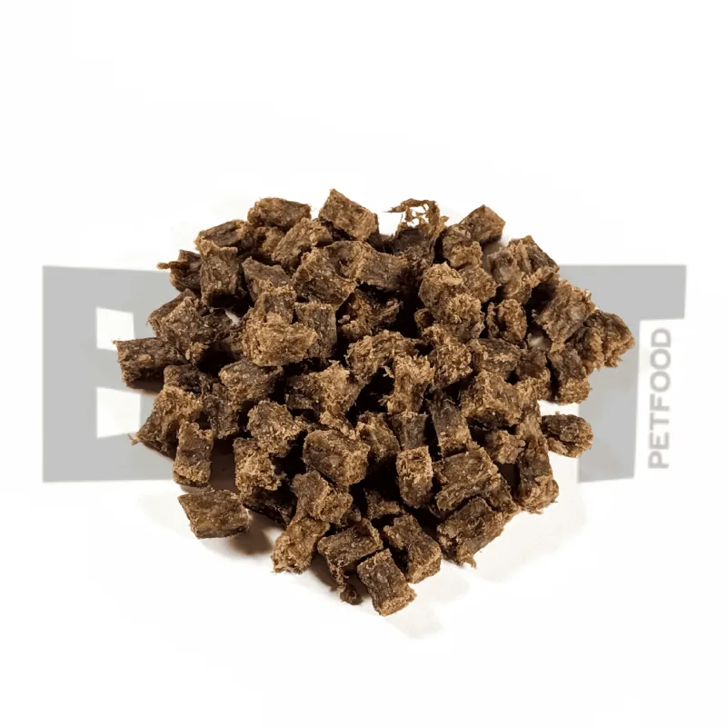 Cubes de bœuf BRÜT pour chien – Friandises naturelles